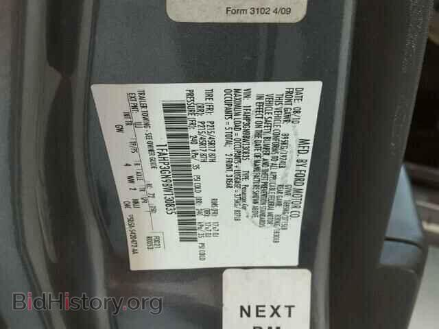 2011 FORD FOCUS - VIN: 1FAHP3GN9BW130835 - Фото 10