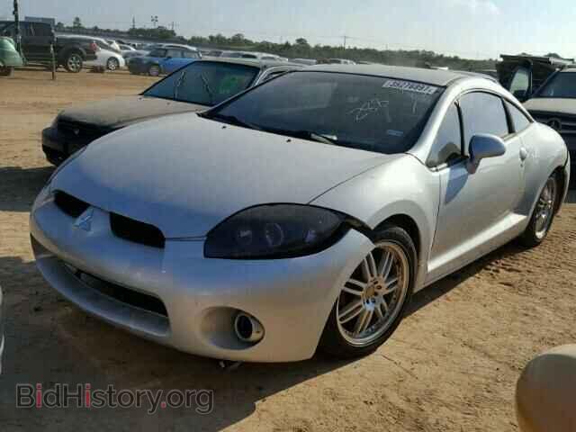 2006 MITSUBISHI ECLIPSE - VIN: 4A3AK34T16E034929 - Фото 2