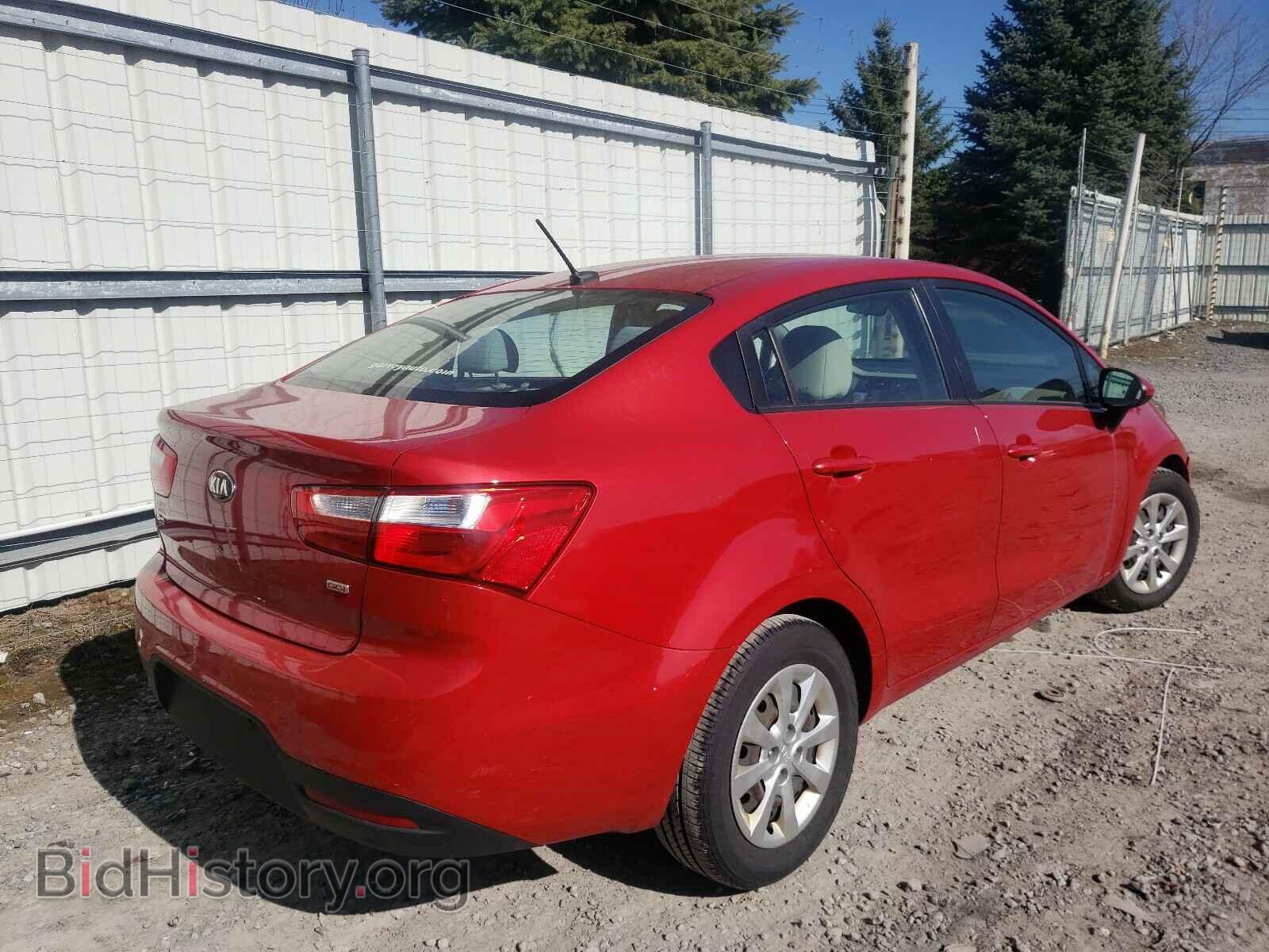 2013 KIA RIO - VIN: KNADM4A39D6183307 - Фото 4