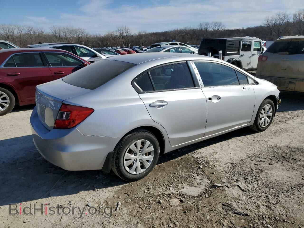 2012 HONDA CIVIC - VIN: 19XFB2F59CE011934 - Фото 3