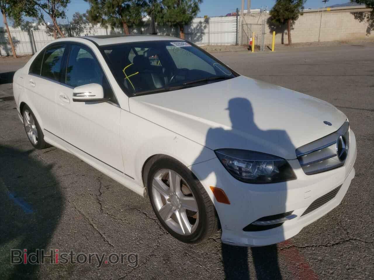 Photo WDDGF5EB4BA514036 - MERCEDES-BENZ C-CLASS 2011