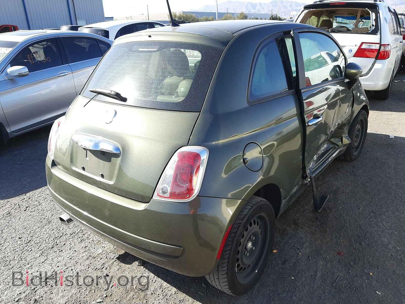 2012 FIAT 500 - VIN: 3C3CFFAR3CT380877 - Фото 4