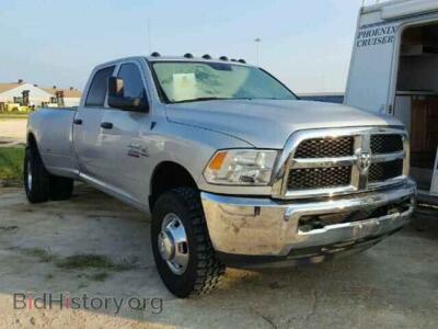 2016 RAM 3500, серебристый — VIN 3C63RRGL8GG190554, Copart
