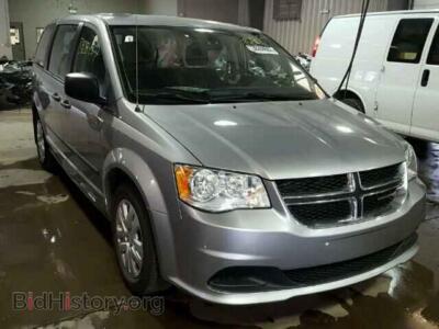 2015 Dodge CARAVAN Grand Cara, серебристый — VIN 2C4RDGBG0FR688272, Copart