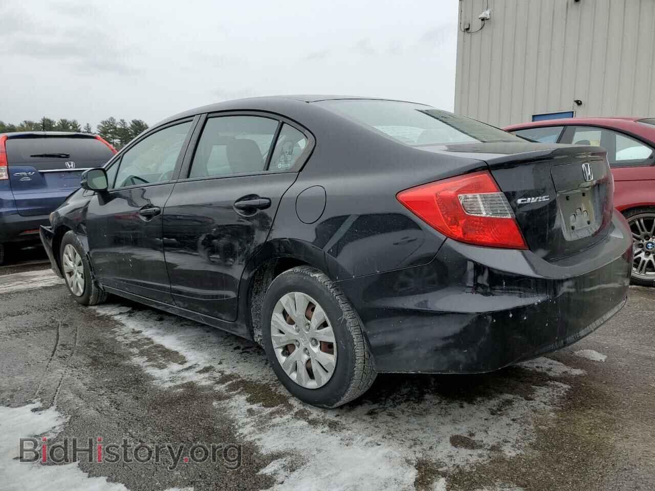2012 HONDA CIVIC - VIN: 2HGFB2F52CH554127 - Фото 2