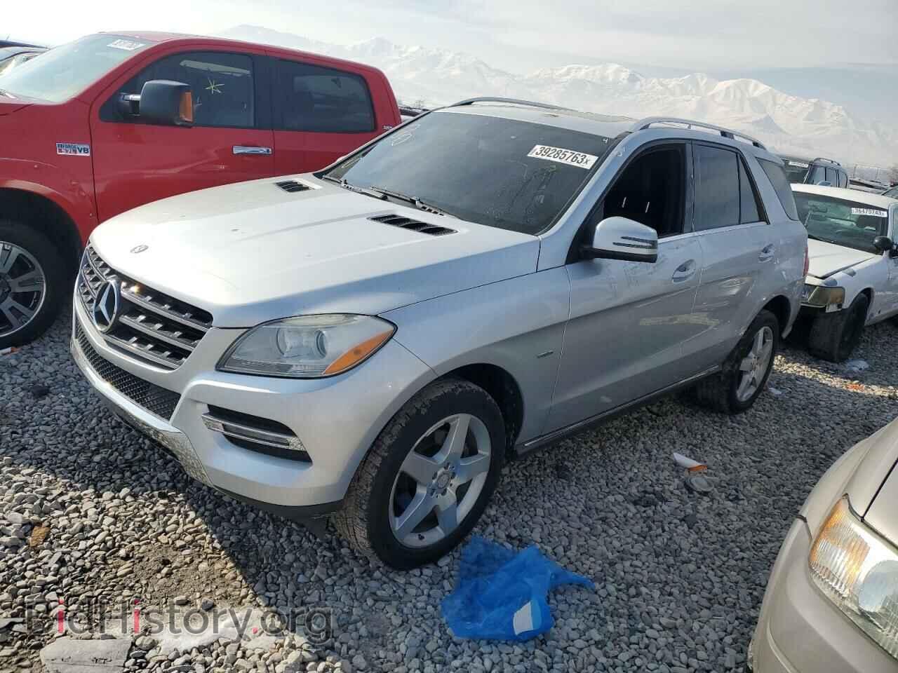 Photo 4JGDA5HB7CA022993 - MERCEDES-BENZ M-CLASS 2012