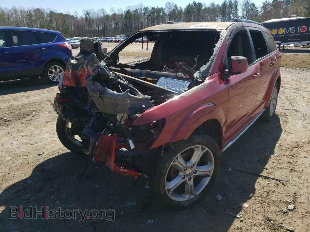 2017 DODGE JOURNEY - VIN: 3C4PDCGB2HT501319 - Фото 2