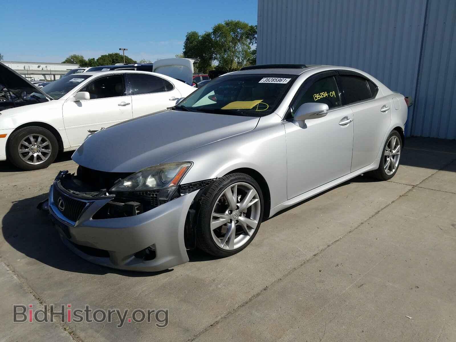 2009 LEXUS IS - VIN: JTHBK262095092586 - Фото 2