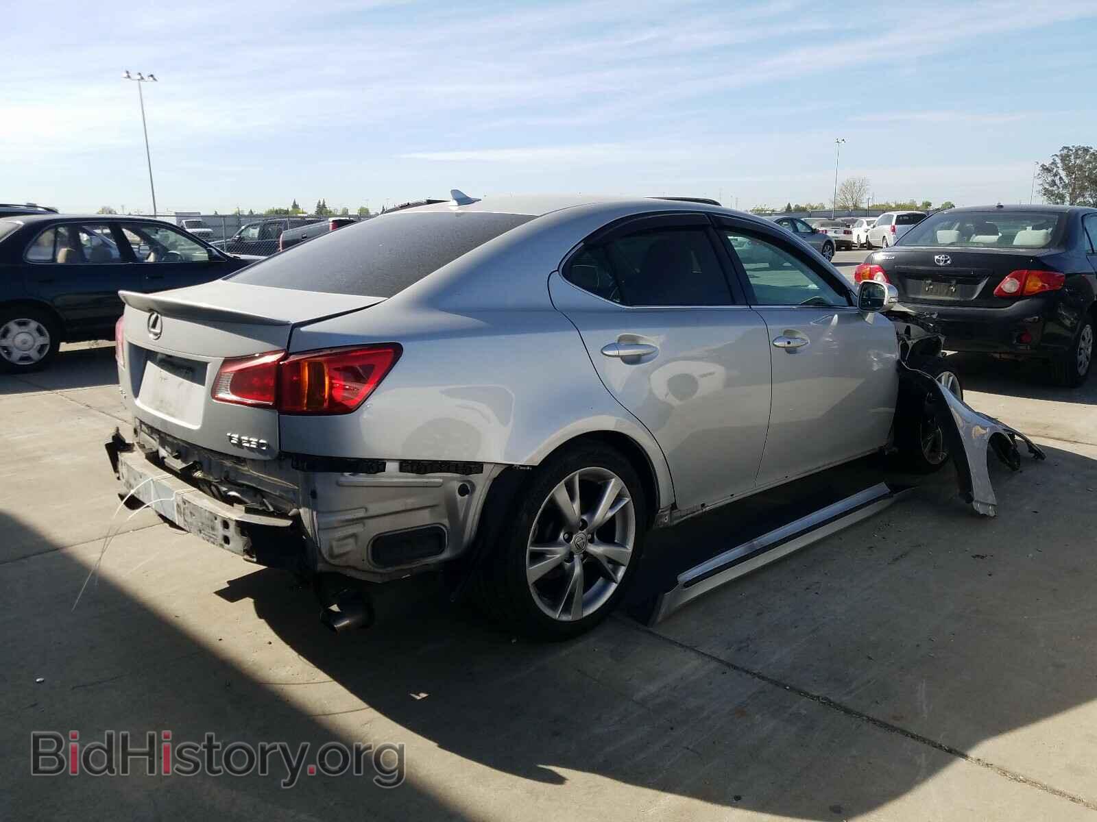 2009 LEXUS IS - VIN: JTHBK262095092586 - Фото 4