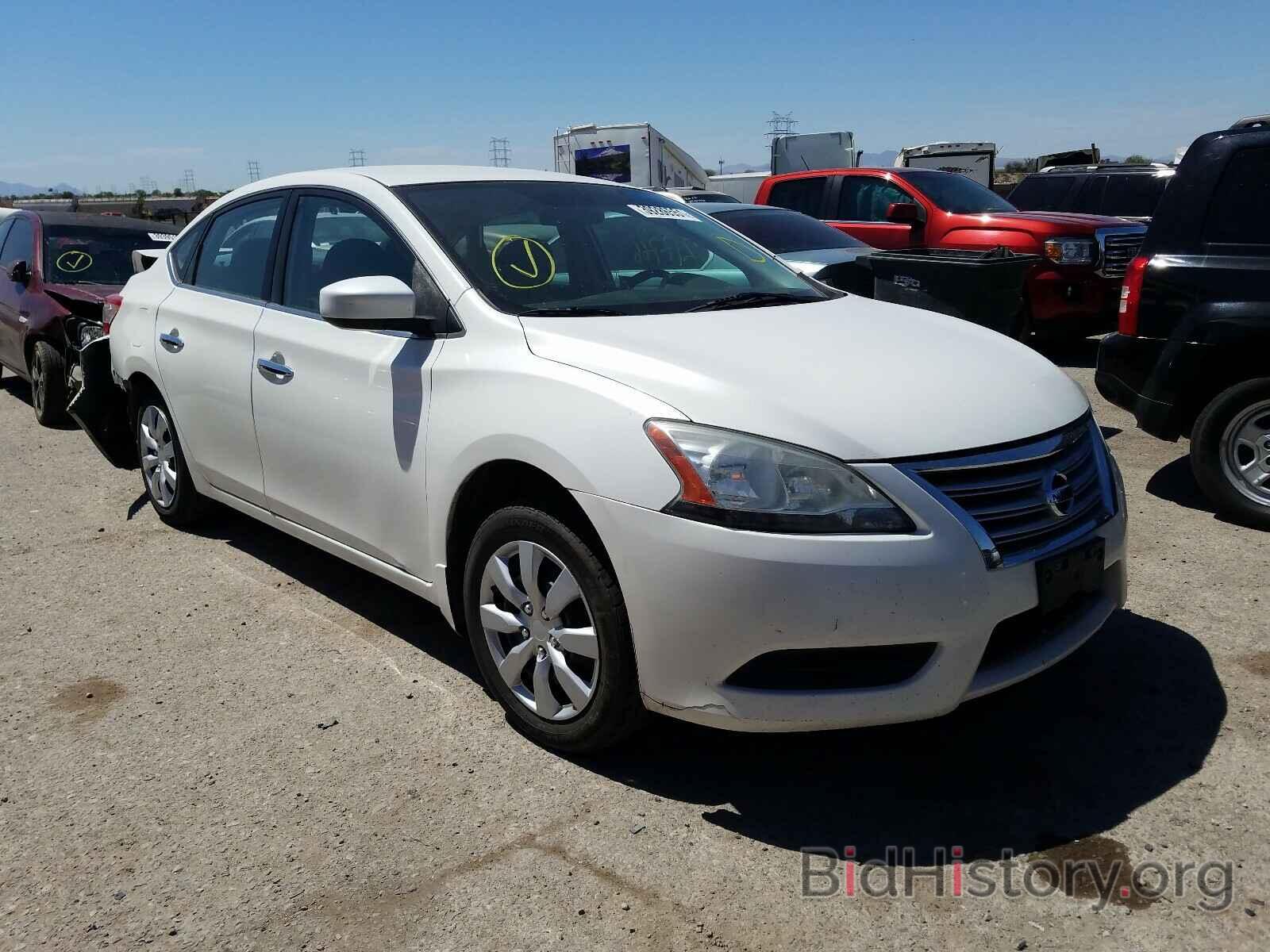 Photo 3N1AB7AP2EL643935 - NISSAN SENTRA 2014