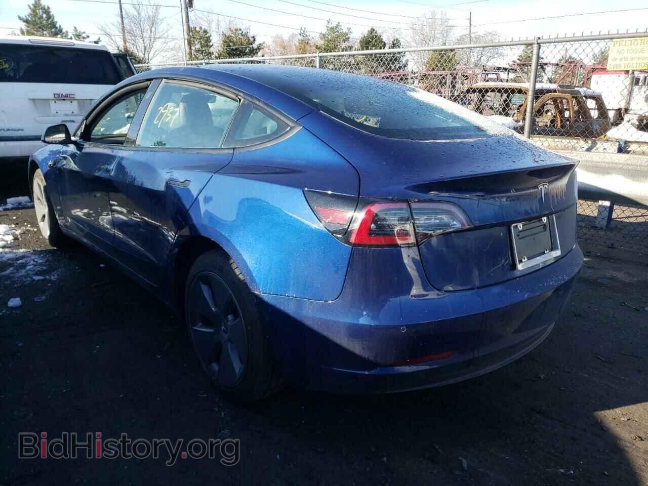 2021 TESLA MODEL 3 - VIN: 5YJ3E1EA3MF046581 - Фото 3
