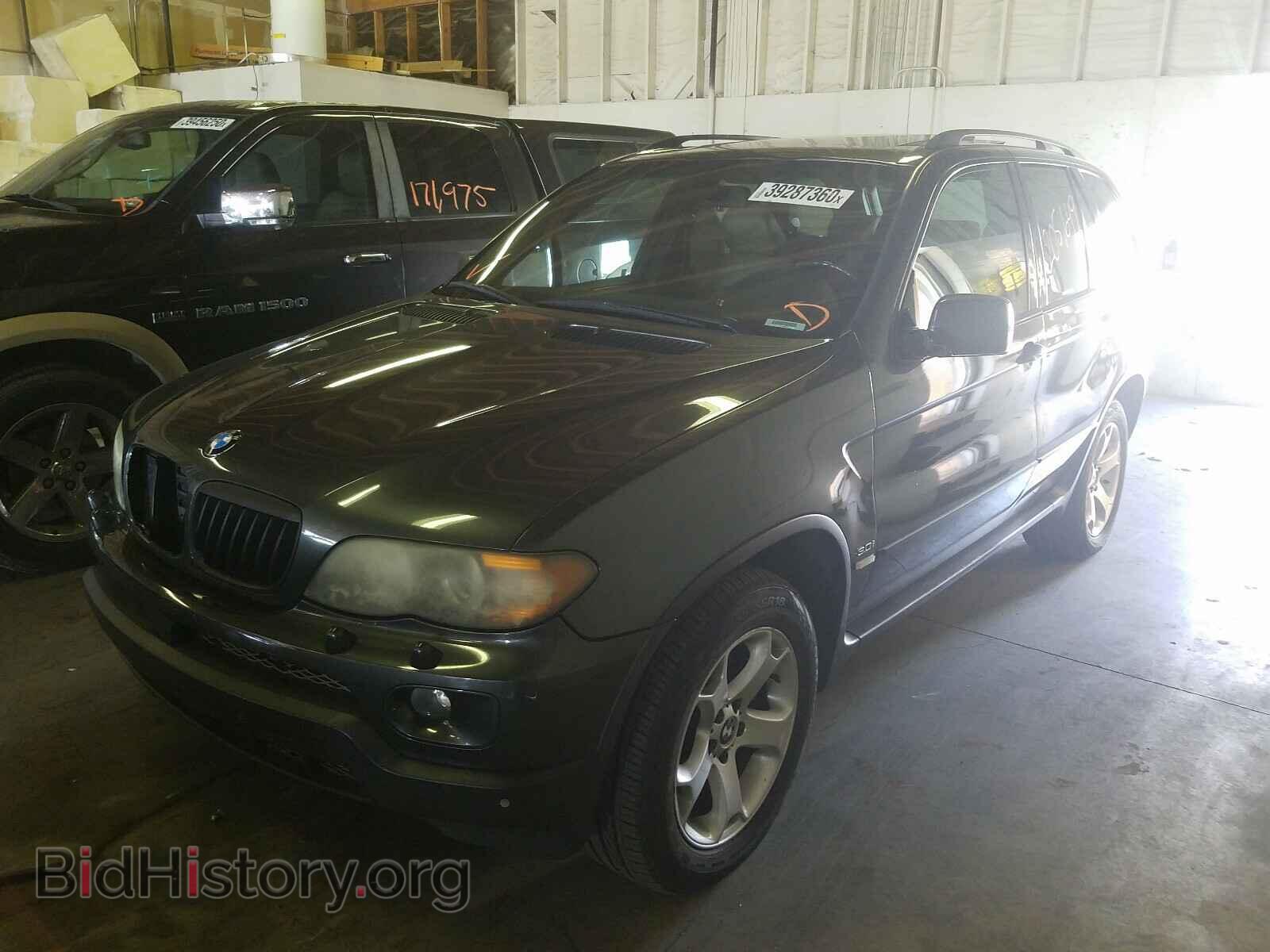 2005 BMW X5 - VIN: 5UXFA13575LU48132 - Фото 2