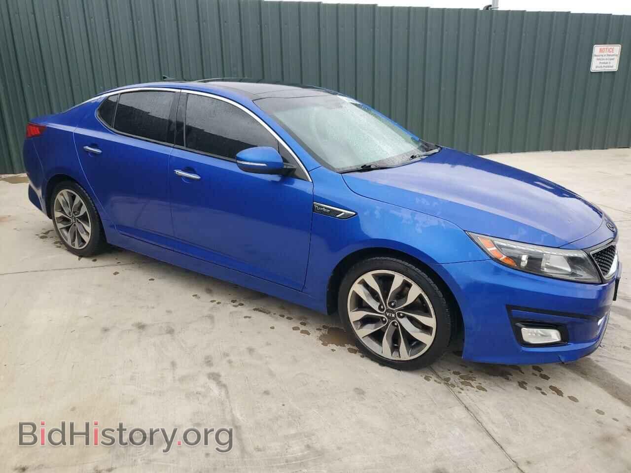 2015 KIA OPTIMA - VIN: 5XXGR4A62FG383767 - Фото 4