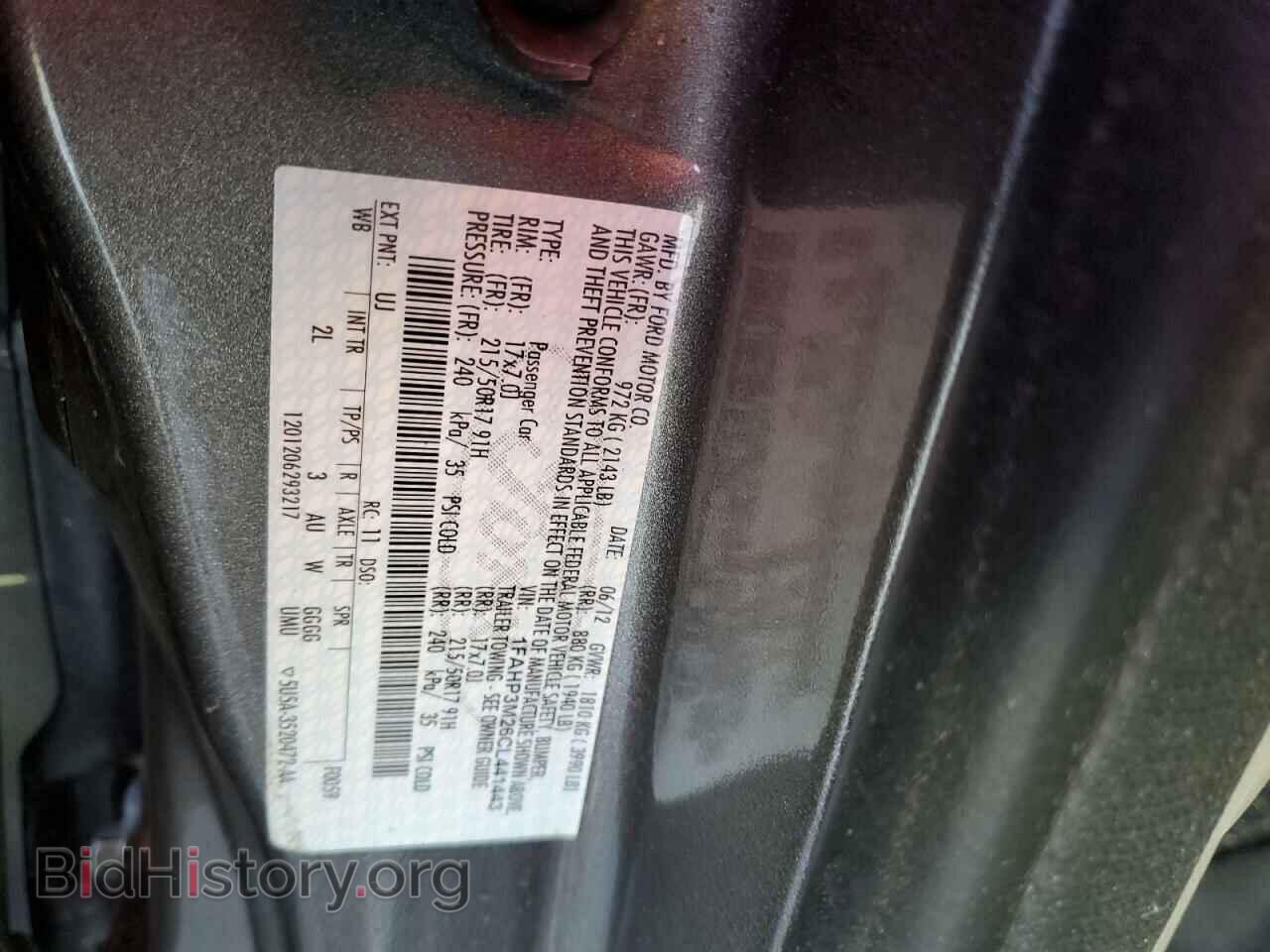 2012 FORD FOCUS - VIN: 1FAHP3M26CL441443 - Фото 12