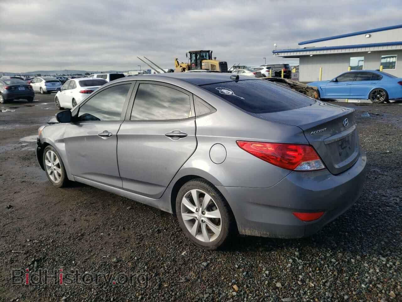 2014 HYUNDAI ACCENT - VIN: KMHCU4AE2EU746609 - Фото 2
