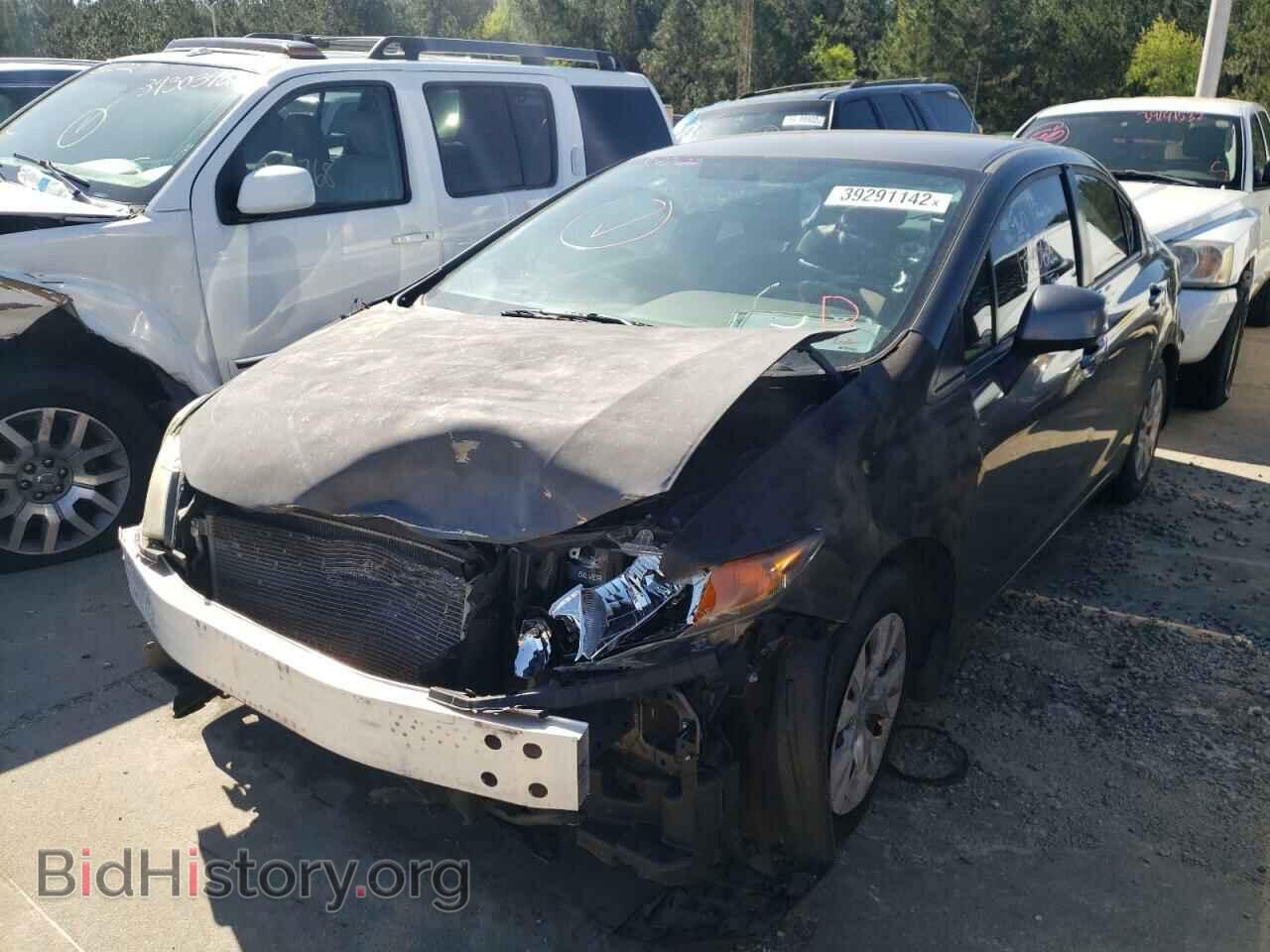 2012 HONDA CIVIC - VIN: 2HGFB2F55CH600582 - Фото 2