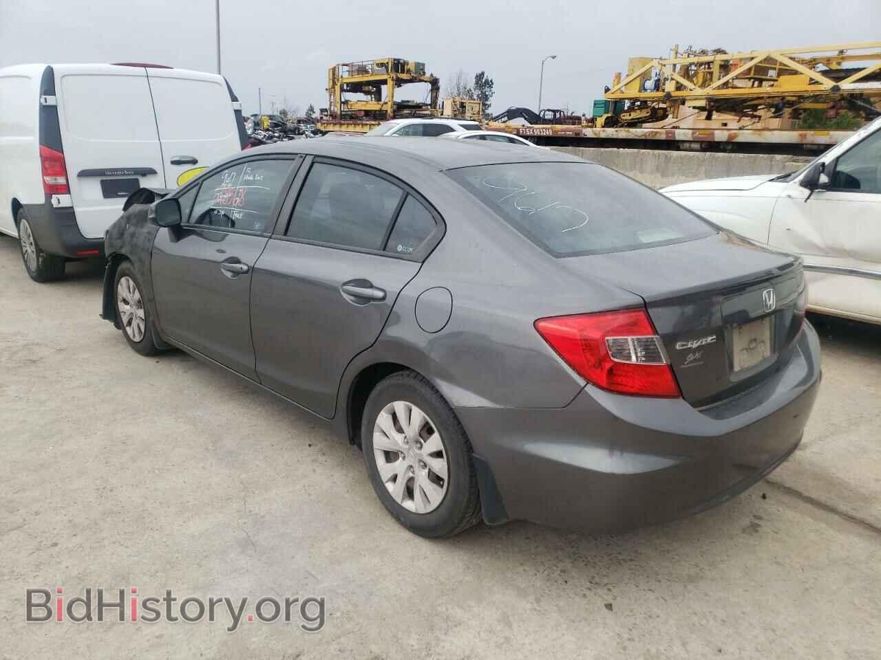 2012 HONDA CIVIC - VIN: 2HGFB2F55CH600582 - Фото 3
