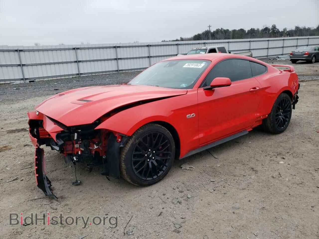 Photo 1FA6P8CF8M5135309 - FORD MUSTANG 2021