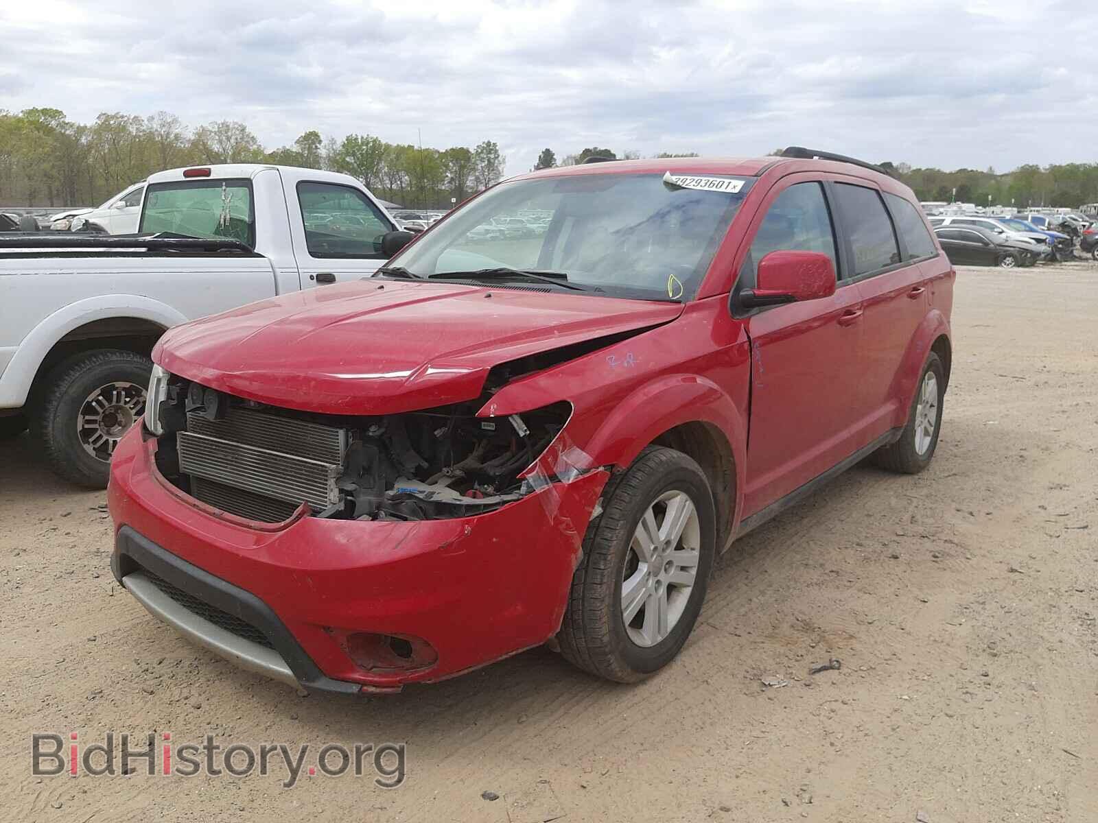 2012 DODGE JOURNEY - VIN: 3C4PDCBB4CT331075 - Фото 2