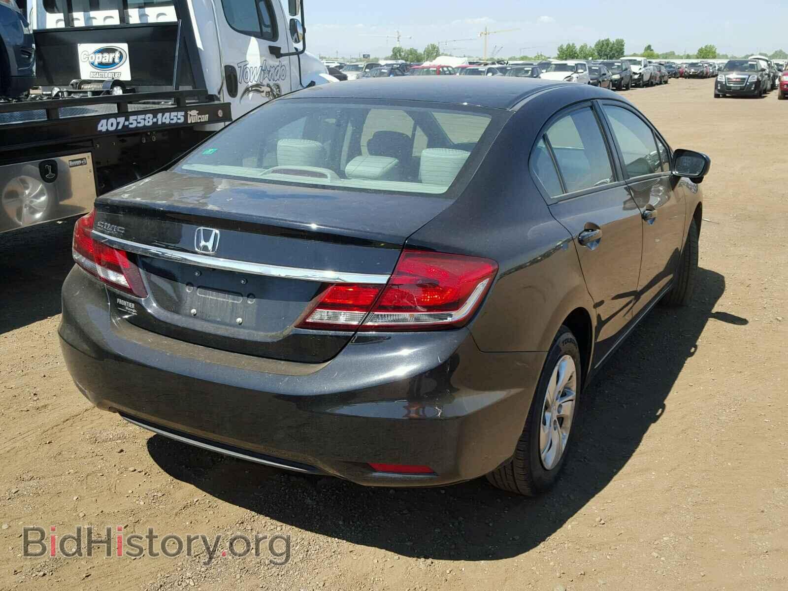 2014 HONDA CIVIC - VIN: 19XFB2F84EE059497 - Фото 4