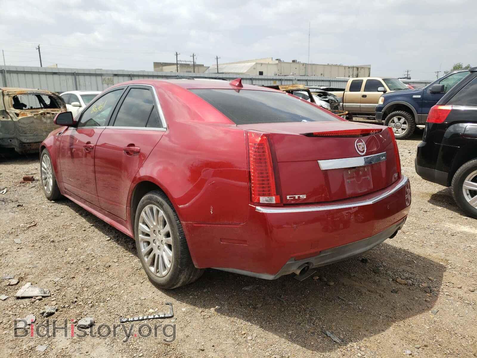 2012 CADILLAC CTS - VIN: 1G6DP5E35C0137827 - Фото 3