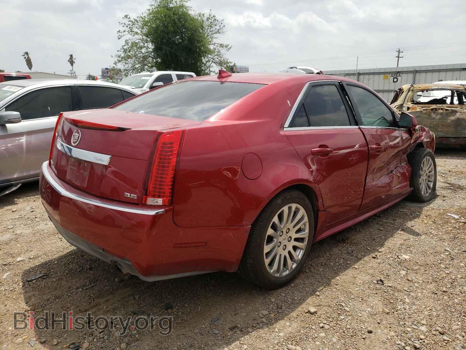 2012 CADILLAC CTS - VIN: 1G6DP5E35C0137827 - Фото 4