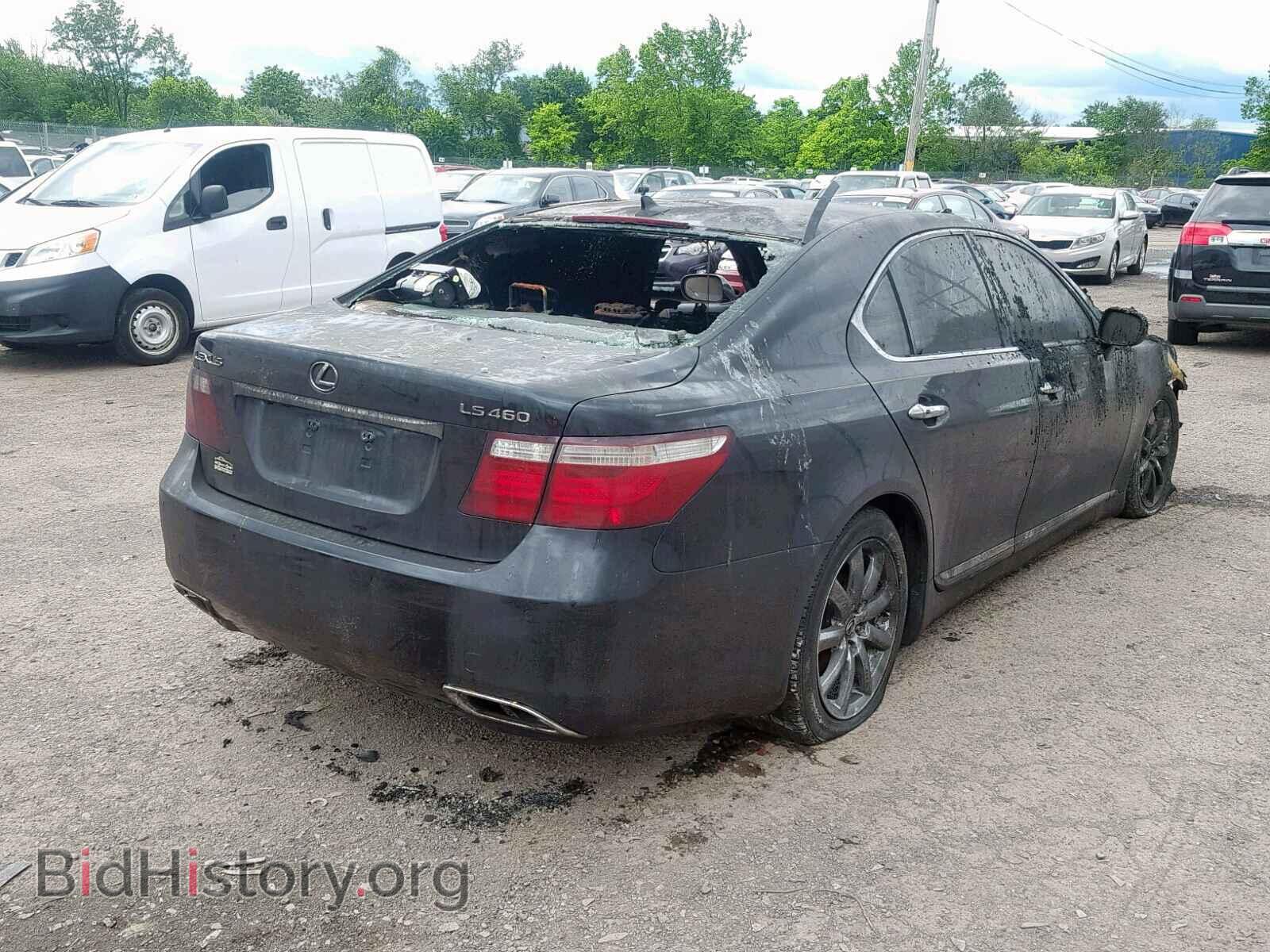 2008 LEXUS LS460 - VIN: JTHBL46F985072833 - Фото 4