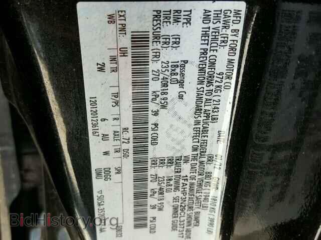 2012 FORD FOCUS - VIN: 1FAHP3N29CL337317 - Фото 10