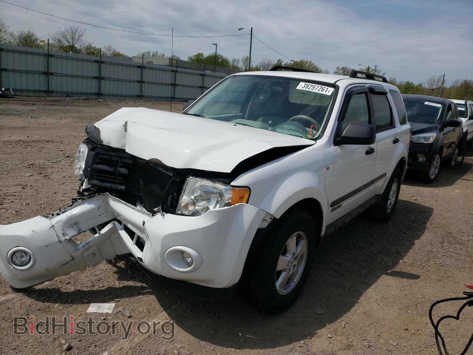 2008 FORD ESCAPE - VIN: 1FMCU03178KB25191 - Фото 2