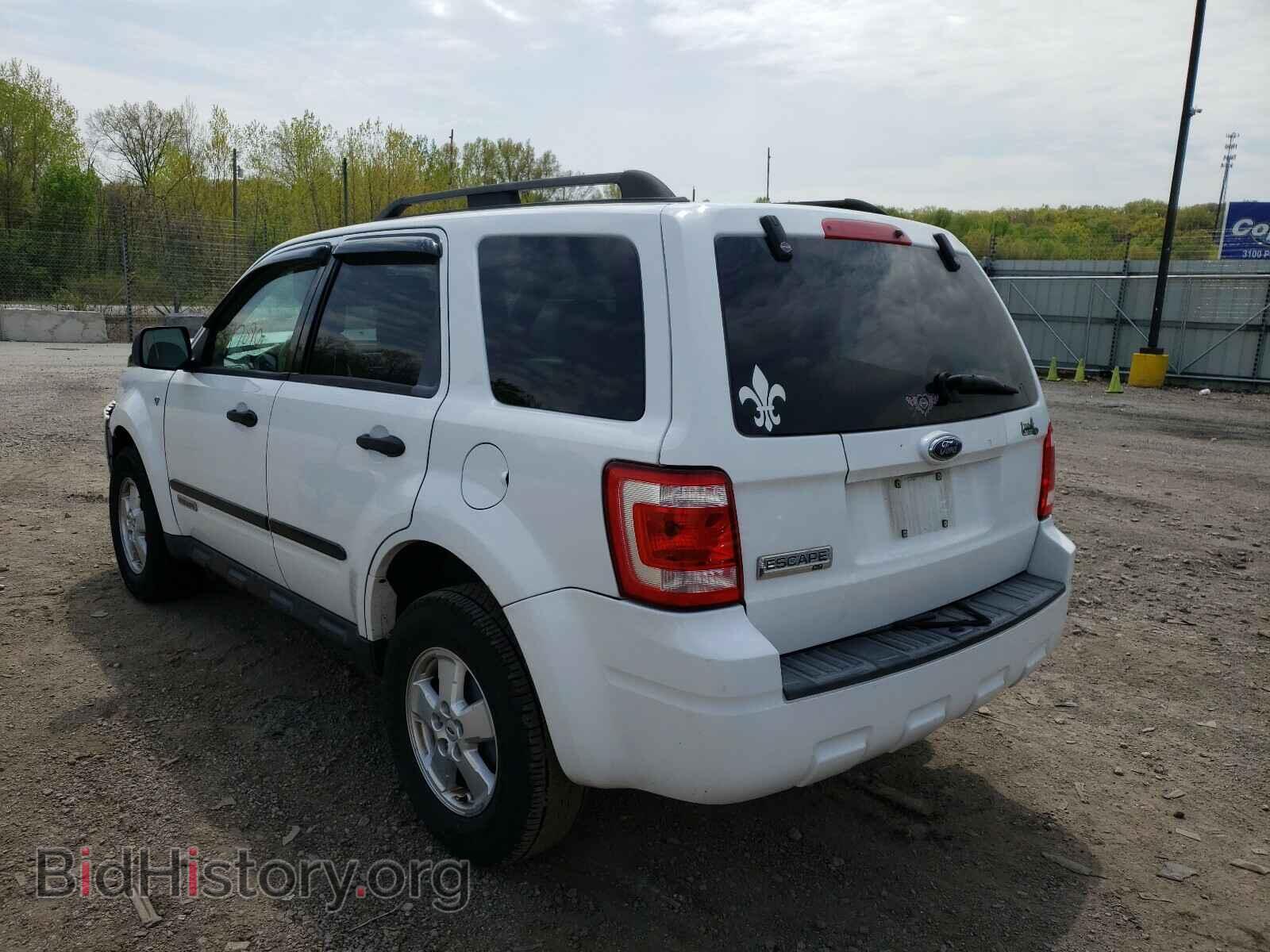 2008 FORD ESCAPE - VIN: 1FMCU03178KB25191 - Фото 3
