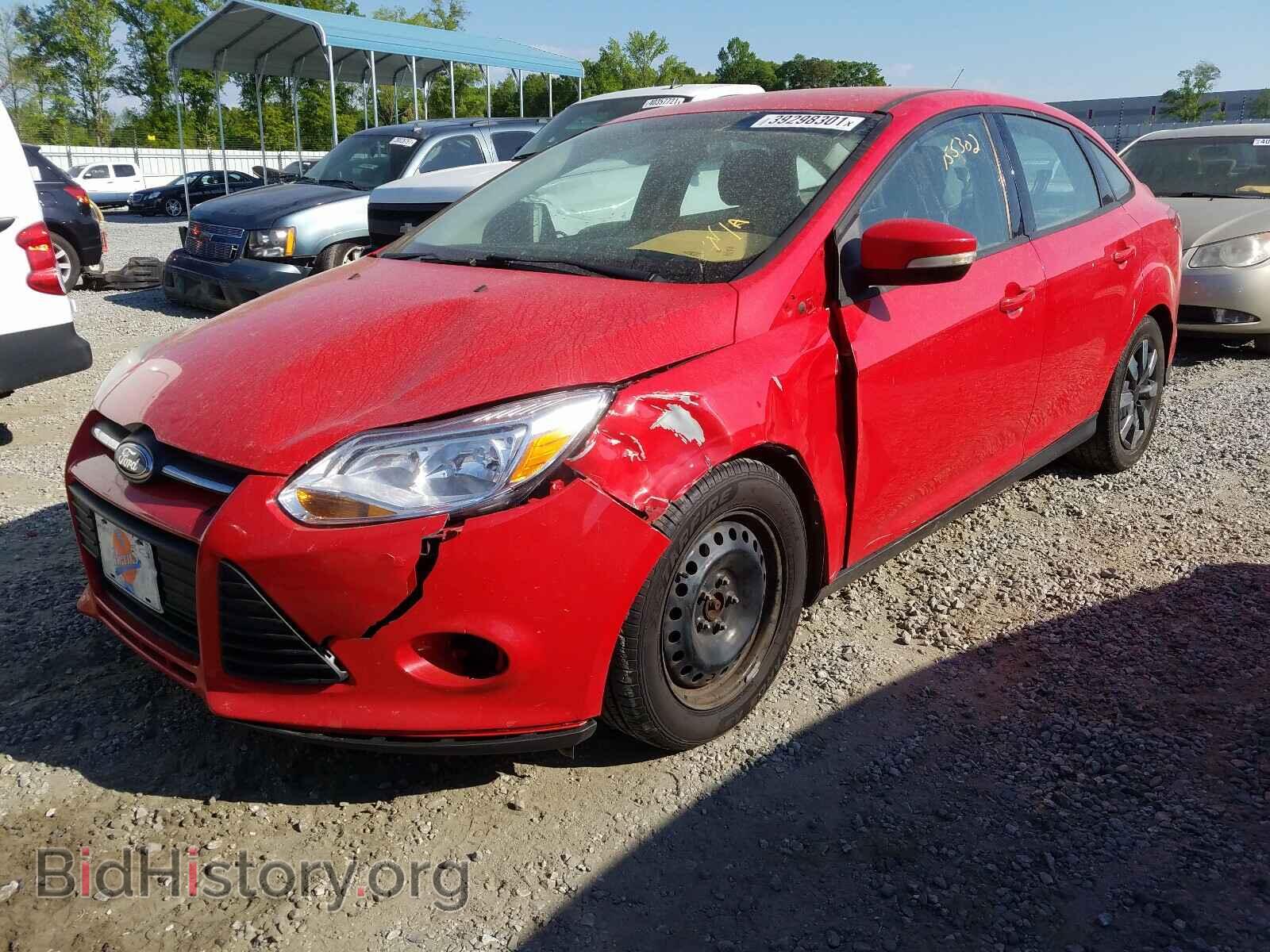 2014 FORD FOCUS - VIN: 1FADP3F22EL351608 - Фото 2