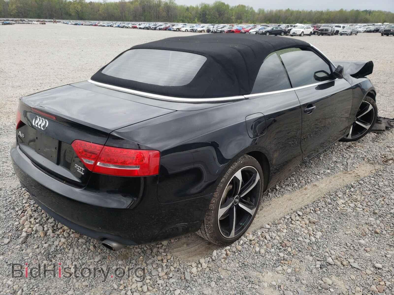 2012 AUDI A5 - VIN: WAULFAFH2CN001864 - Фото 4