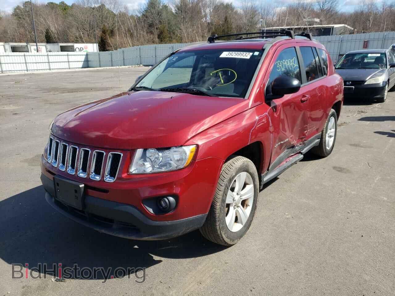 2012 JEEP COMPASS - VIN: 1C4NJDEB1CD650652 - Фото 2
