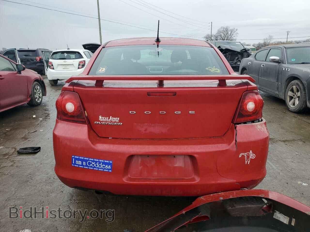 2013 DODGE AVENGER - VIN: 1C3CDZAG4DN504789 - Фото 6