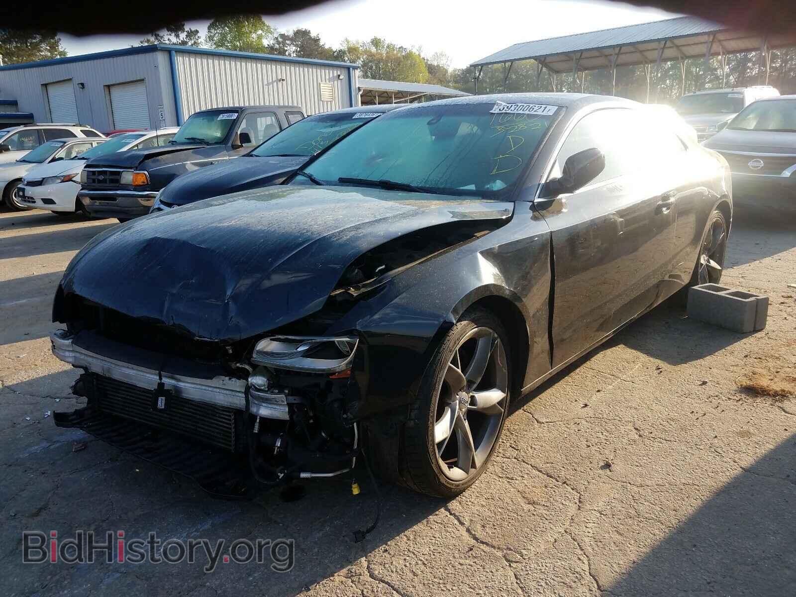 2012 AUDI A5 - VIN: WAULFAFR8CA001660 - Фото 2