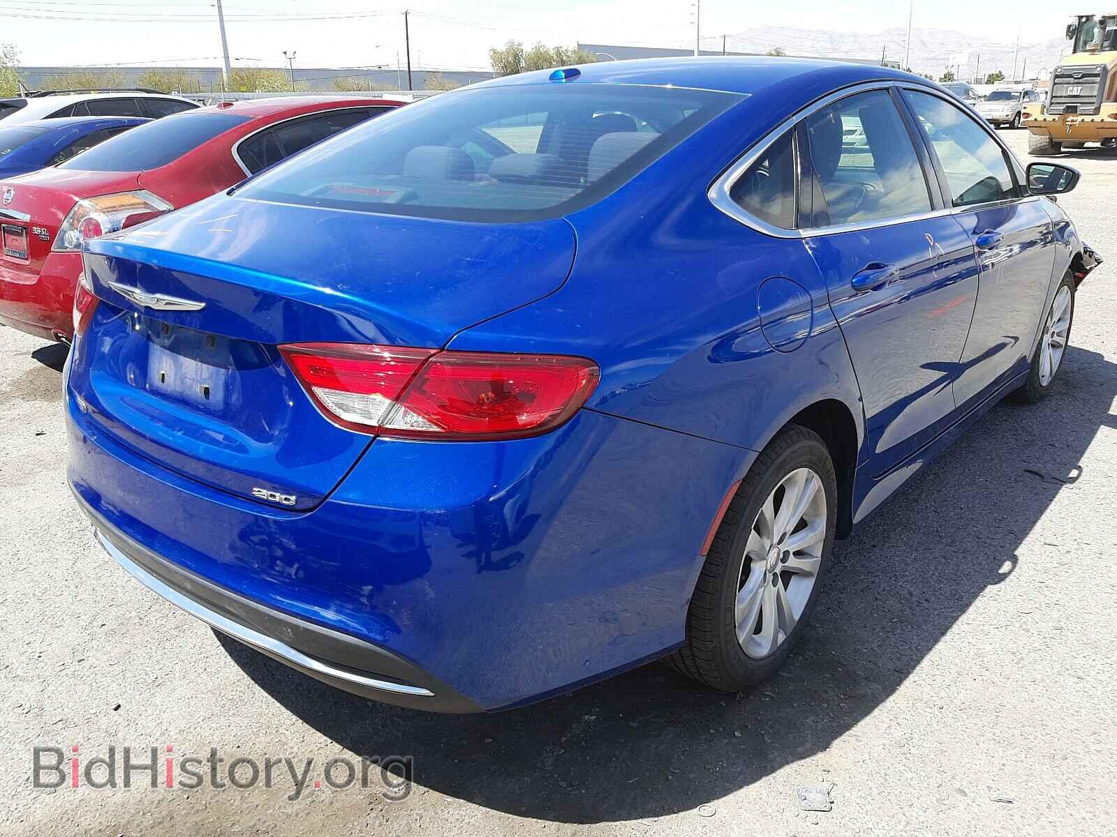 2015 CHRYSLER 200 - VIN: 1C3CCCAB0FN631014 - Photo 4