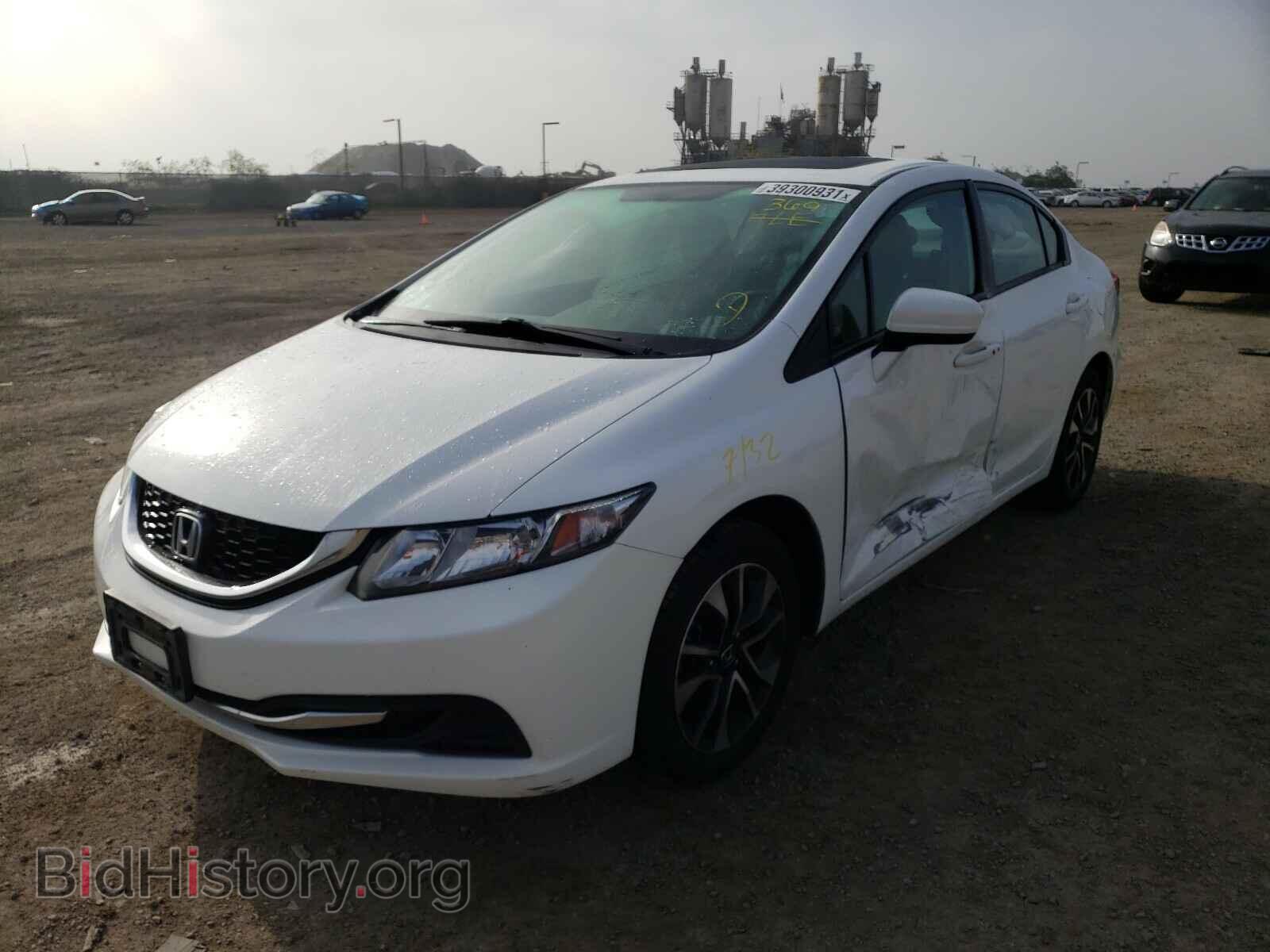 2015 HONDA CIVIC - VIN: 19XFB2F83FE062537 - Фото 2