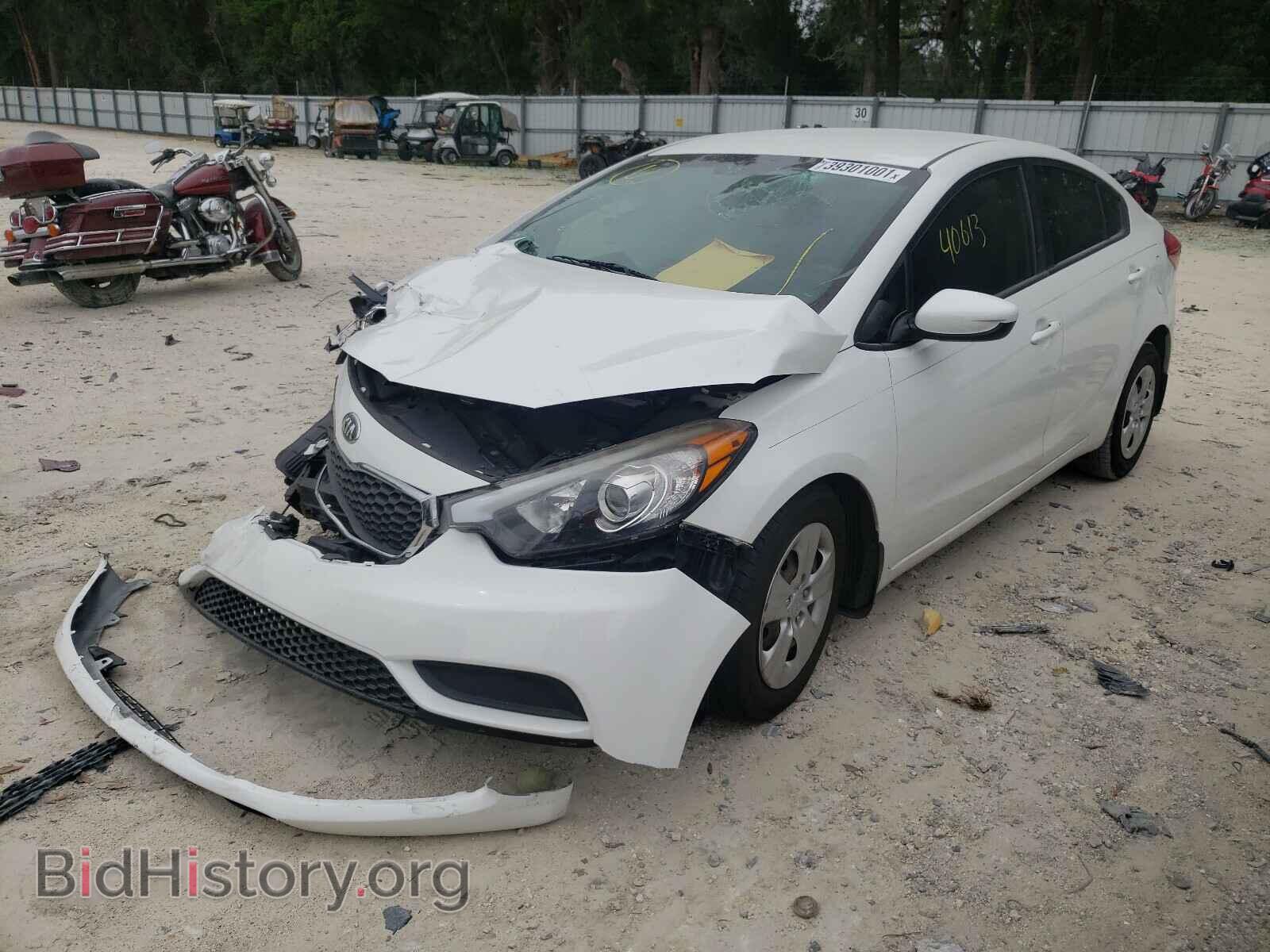 2016 KIA FORTE - VIN: KNAFK4A69G5459620 - Фото 2