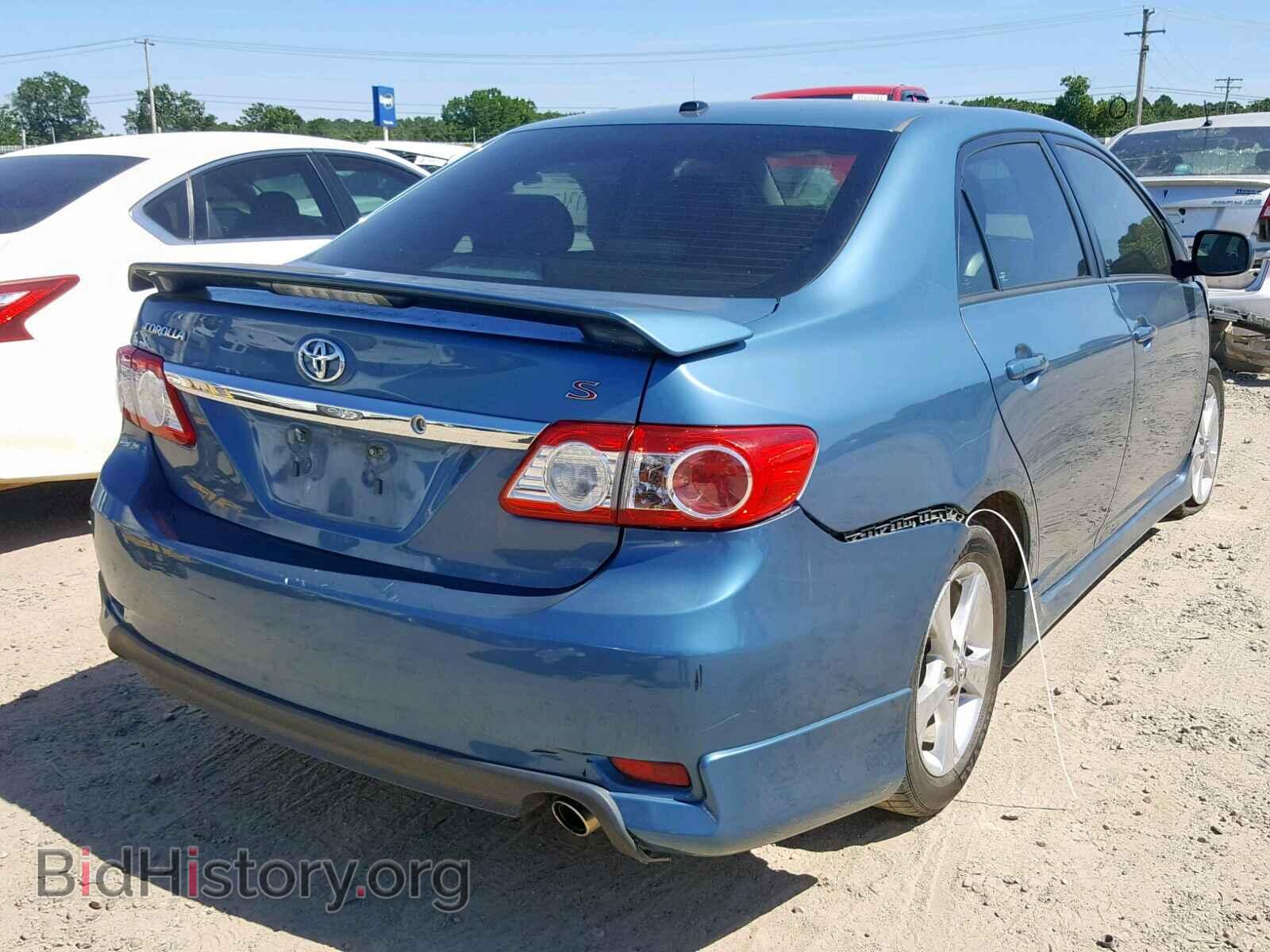 2012 TOYOTA COROLLA BA - VIN: 5YFBU4EE5CP064683 - Фото 4
