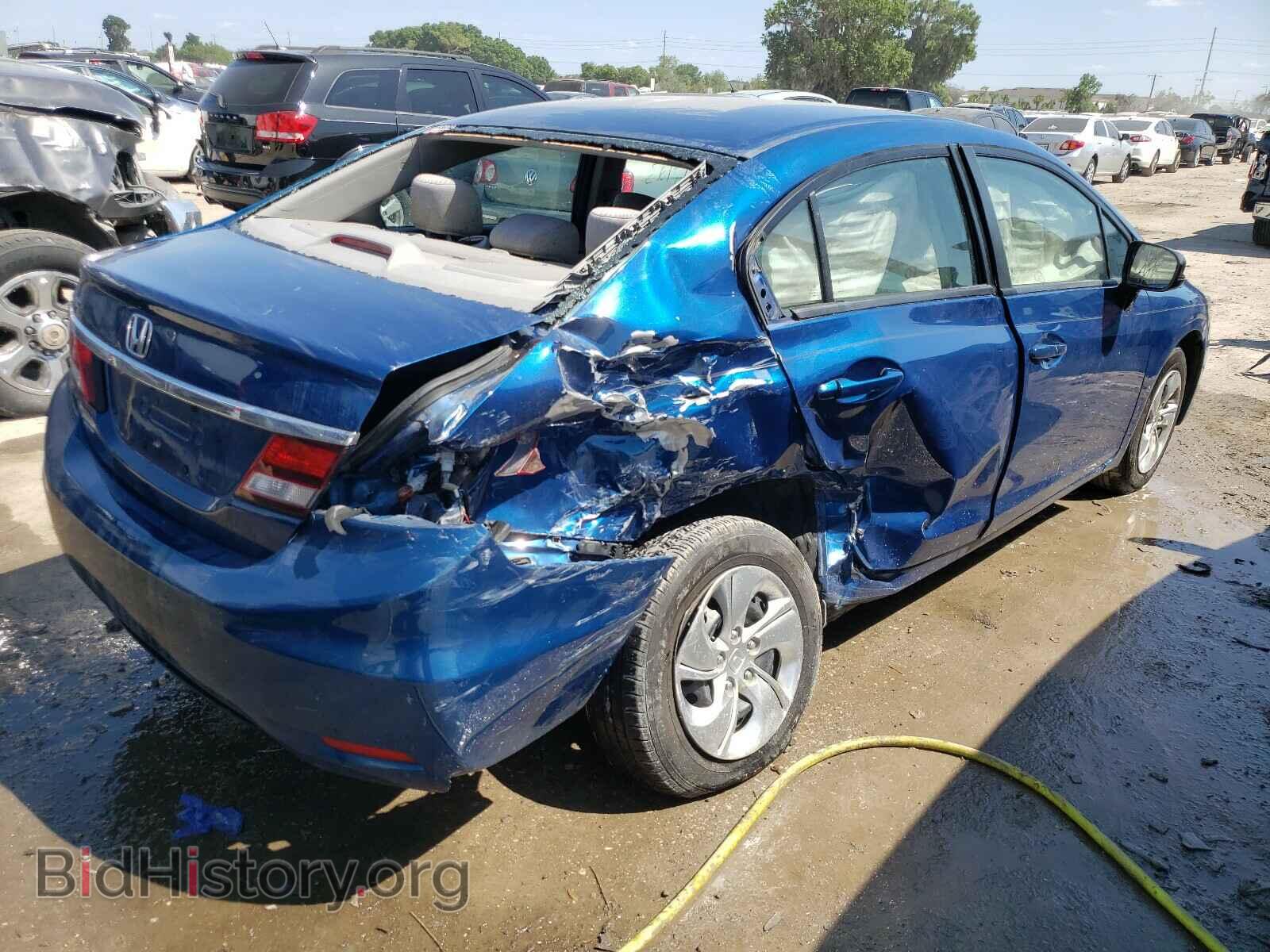 2015 HONDA CIVIC - VIN: 19XFB2E50FE008071 - Фото 4