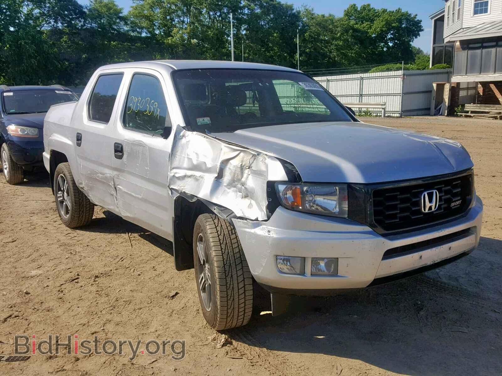 Photo 5FPYK1F72CB453976 - HONDA RIDGELINE 2012