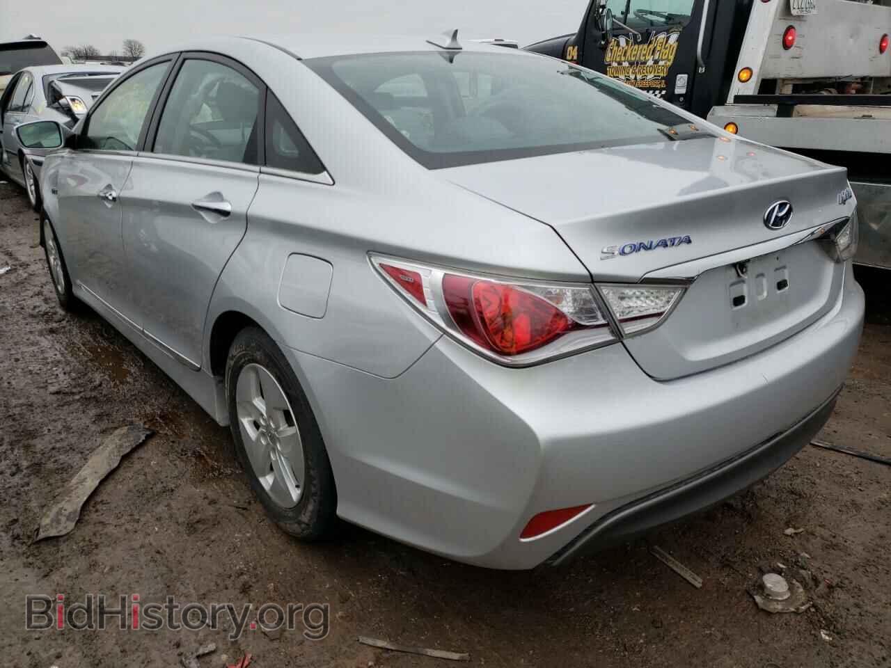 2012 HYUNDAI SONATA - VIN: KMHEC4A41CA022752 - Фото 3
