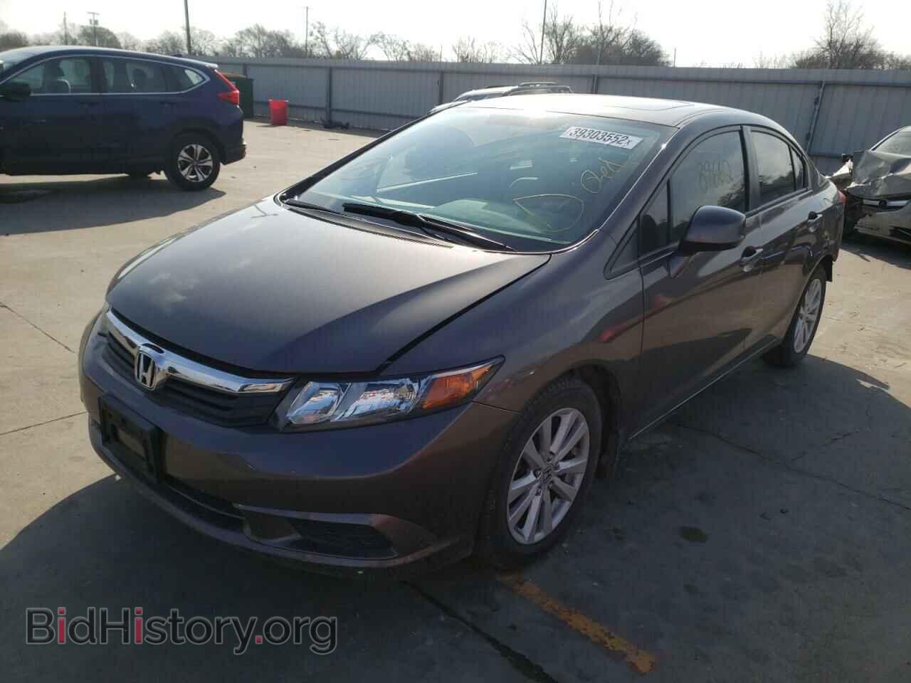 2012 HONDA CIVIC - VIN: 19XFB2F88CE045065 - Фото 2