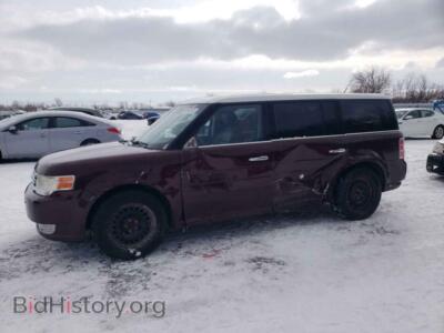2010 Ford FLEX Flex Limit, бордовый — VIN 2FMGK5DC8ABA62560, Copart