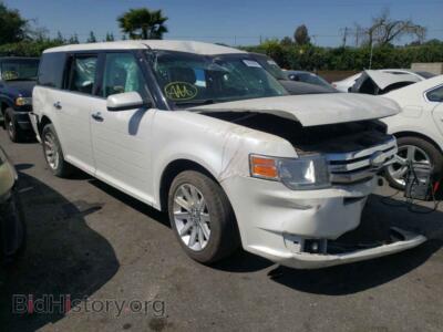 2012 Ford FLEX Flex SEL, белый — VIN 2FMGK5CC5CBD16763, Copart