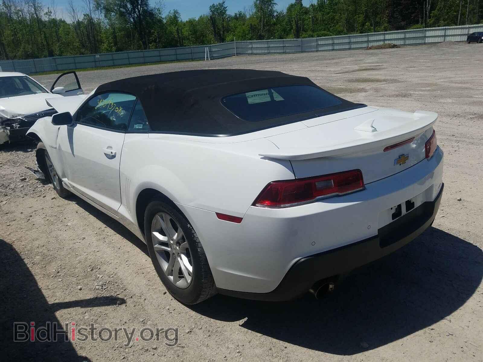 2014 CHEVROLET CAMARO - VIN: 2G1FB3D33E9186763 - Фото 3