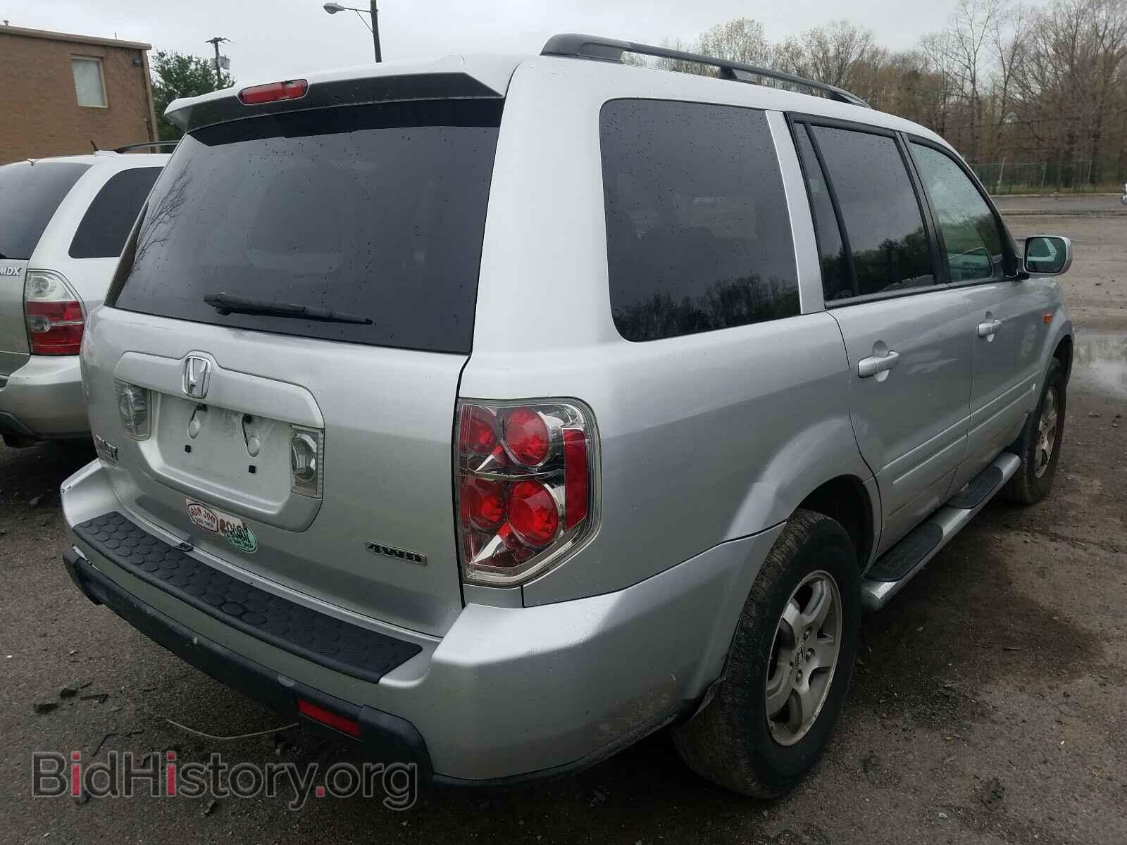 2006 HONDA PILOT - VIN: 2HKYF18676H504363 - Фото 4