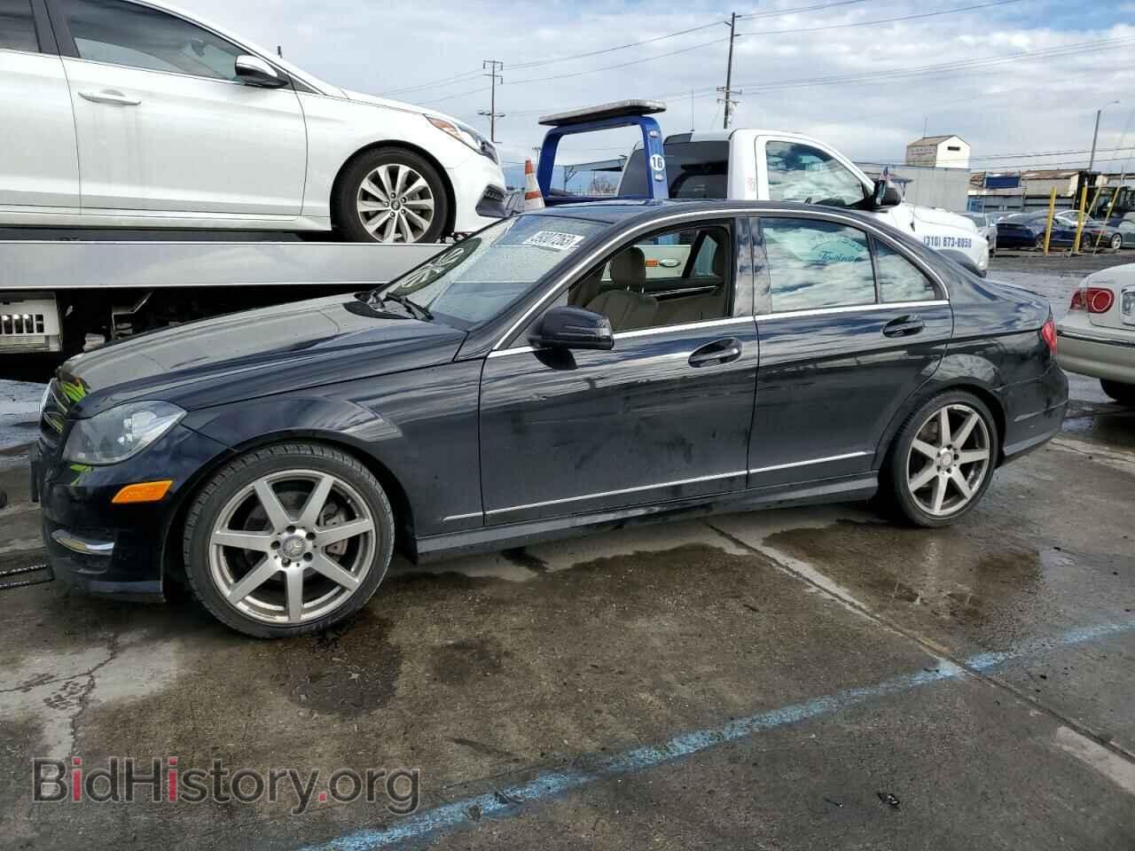 Photo WDDGF4HB4EA955157 - MERCEDES-BENZ C-CLASS 2014