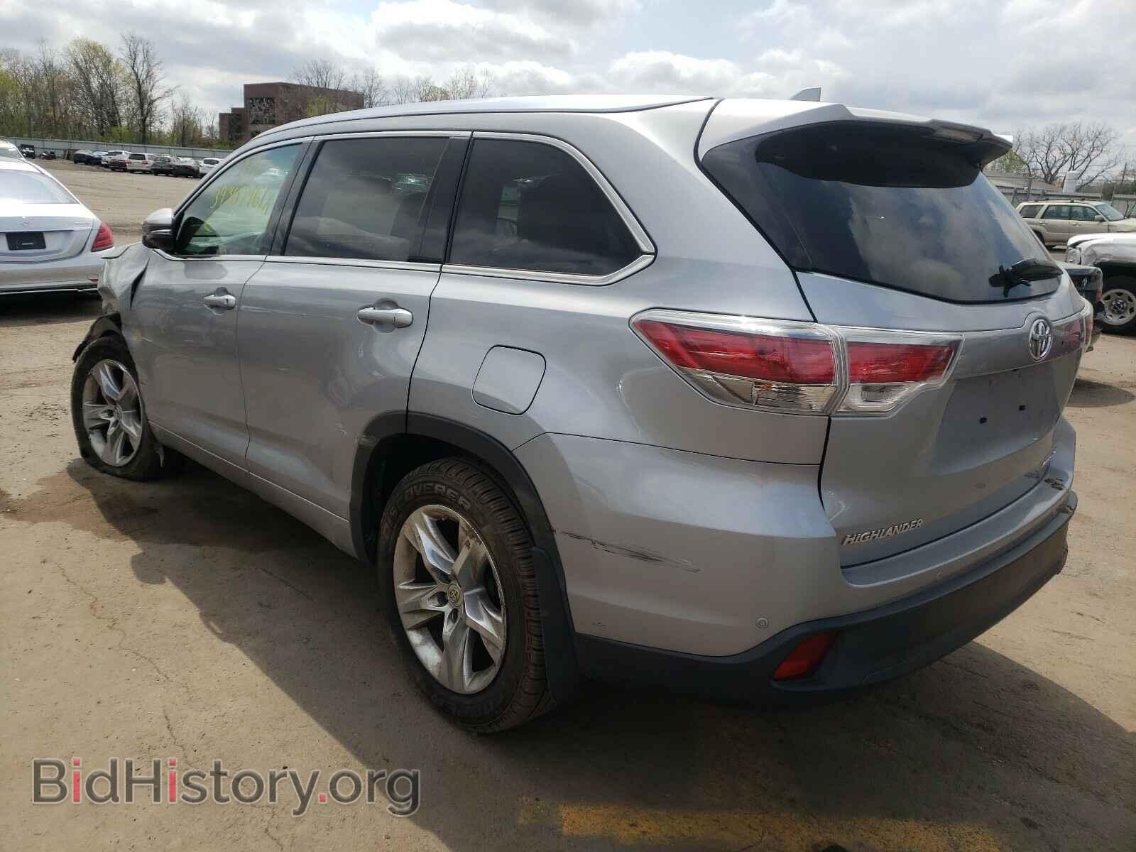 2014 TOYOTA HIGHLANDER - VIN: 5TDDKRFH5ES040902 - Фото 3