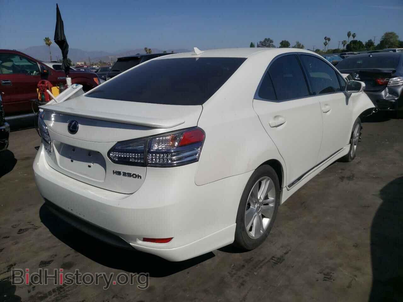 2010 LEXUS HS - VIN: JTHBB1BA7A2000807 - Фото 4